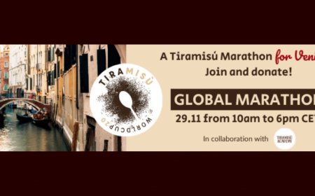 "Tiramisù Global Marathon": il tuo dolce per il rilancio turistico di Venezia