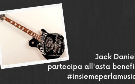 Jack Daniel's partecipa all'asta benefica #insiemeperlamusica