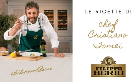 Olio Filippo Berio protagonista delle ricette video di Chef Cristiano Tomei