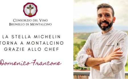La stella Michelin torna a Montalcino grazie allo chef Domenico Francone