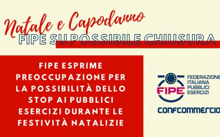 Fipe sulla eventuale chiusura natalizia: "Senza cene, danno da 720 milioni"