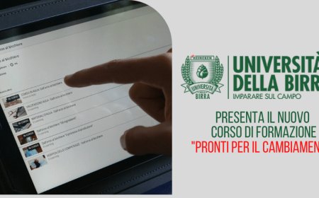 Università della Birra presenta il nuovo corso di formazione "Pronti per il cambiamento"