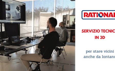 Rational offre il servizio tecnico in 3D, per stare vicini anche da lontano