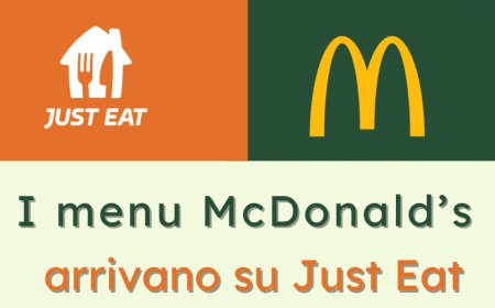 I menu McDonald’s arrivano su Just Eat