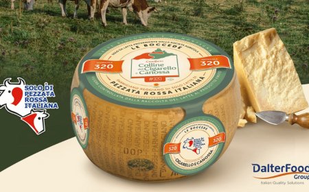 DalterFood Group presenta il Parmigiano Reggiano "Solo di Pezzata Rossa italiana"