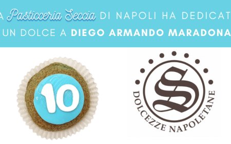 "El Pibe" è il dolce di Pasticceria Seccia dedicato alla memoria di Diego Armando Maradona