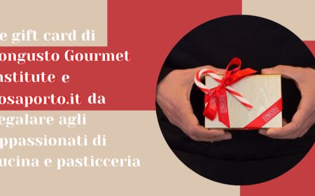 Per Natale Congusto Gourmet Institute e Cosaporto.it propongono le gift card