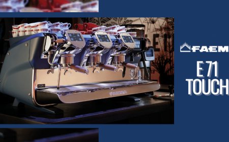 Design, tecnologia e semplicità di utilizzo nella nuova Faema E71 Touch