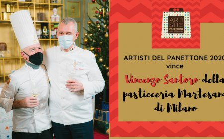 Vincenzo Santoro della pasticceria Martesana di Milano vince Artisti del Panettone 2020