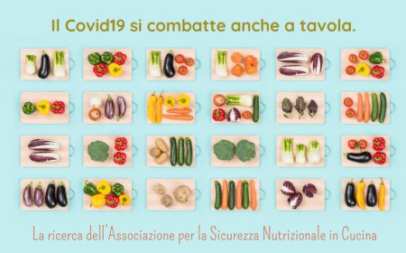Il Covid19 si combatte anche a tavola. La ricerca dell’Associazione per la Sicurezza Nutrizionale in Cucina