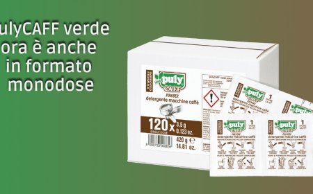pulyCAFF verde ora è anche in formato monodose