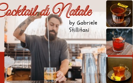 Gabriele Stillitani propone 3 ricette per drink natalizi da bartender