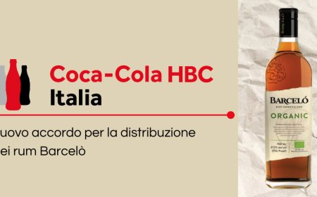 Coca-Cola HBC Italia: nuovo accordo per la distribuzione dei rum Barcelò