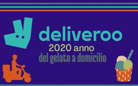 Deliveroo: 2020 anno del gelato a domicilio