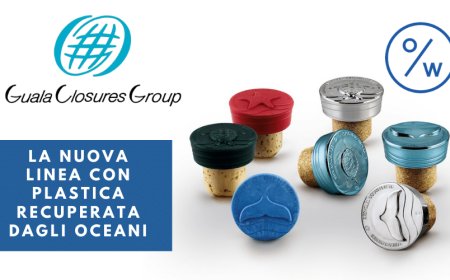 Guala Closures realizzerà chiusure con plastica recuperata dagli oceani