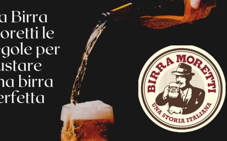 Da Birra Moretti le regole per gustare una birra perfetta
