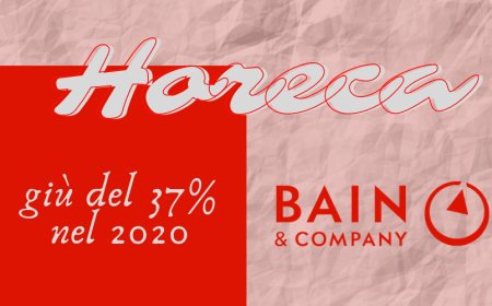 Bain & Company: Horeca giù del 37% nel 2020