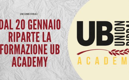 Unionbirrai: dal 20 gennaio riparte la formazione UB Academy