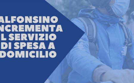 Alfonsino incrementa il servizio di spesa a domicilio