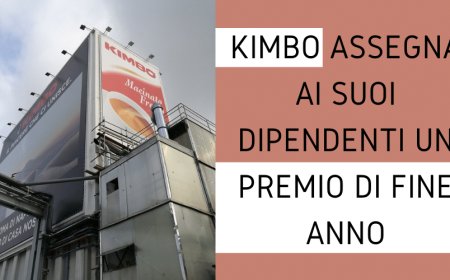 Kimbo assegna ai propri dipendenti un premio di fine anno