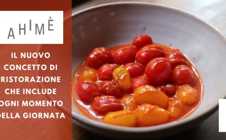 Ahimè: il nuovo concetto di ristorazione che include ogni momento della giornata