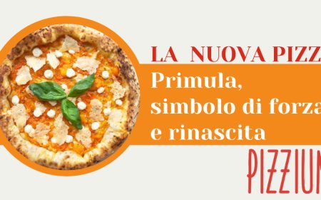 PIZZIUM presenta la nuova pizza Primula, simbolo di rinascita