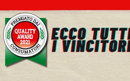Quality Award 2021: ecco tutti i prodotti premiati