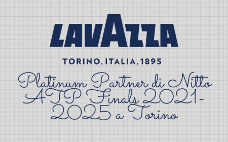 Lavazza e tennis: il Gruppo è Platinum Partner di Nitto ATP Finals 2021-2025 a Torino