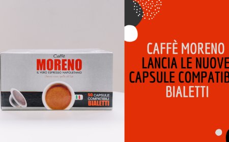 Caffè Moreno lancia le nuove capsule compatibili Bialetti