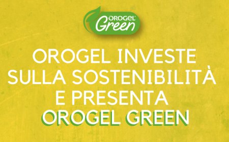 OROGEL investe sulla sostenibilità e presenta "OROGEL GREEN"