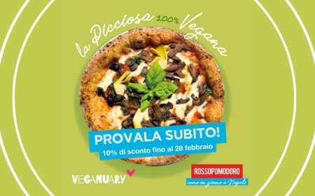 Da Rossopomodoro la nuova pizza 100% vegana 100% napoletana