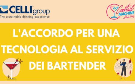 Gruppo Celli: l'accordo con Cocktail Machine per una tecnologia al servizio dei bartender