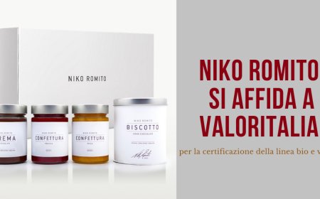 Niko Romito si affida a Valoritalia per la certificazione della linea bio e vegan