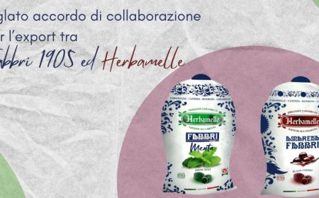 Siglato accordo di collaborazione per l’export tra Fabbri 1905 ed Herbamelle