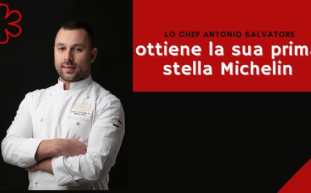 Lo Chef Antonio Salvatore ottiene la sua prima stella Michelin