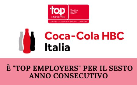 Coca-Cola Italia è "Top Employers" per il sesto anno consecutivo