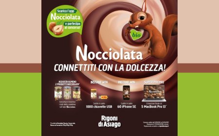 Rigoni di Asiago lancia il grande concorso Nocciolata