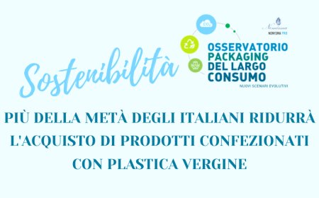 Sostenibilità. Più della metà degli italiani ridurrà l'acquisto di prodotti confezionati con plastica vergine