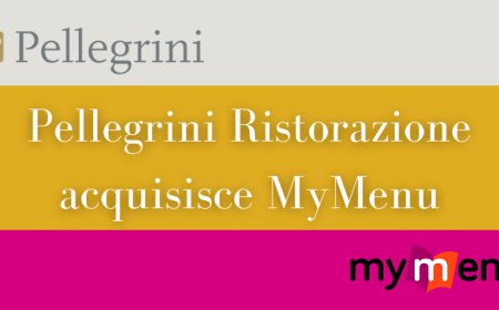 Pellegrini Ristorazione acquisisce MyMenu