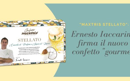"Maxtris Stellato": Ernesto Iaccarino firma il nuovo confetto "gourmet"