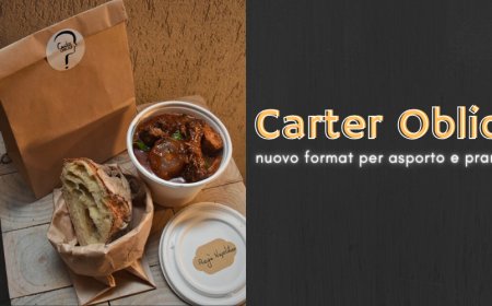 Carter Oblio: nuovo format per asporto e pranzo