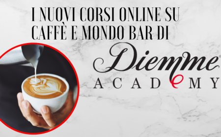 I nuovi corsi online su caffè e mondo bar di Diemme Academy
