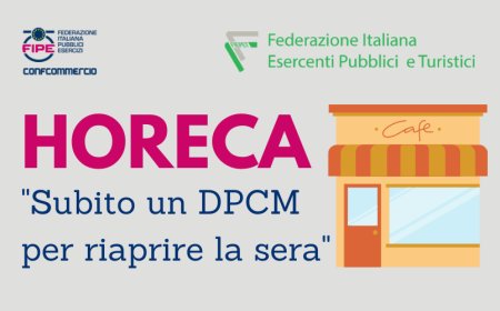 Horeca. Fipe e Fiepet chiedono "Subito un DPCM per riaprire la sera"