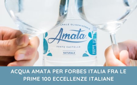 Acqua Amata per Forbes Italia fra le prime 100 eccellenze italiane