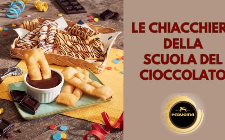 Le golose Chiacchiere di Carnevale della Scuola del Cioccolato Perugina