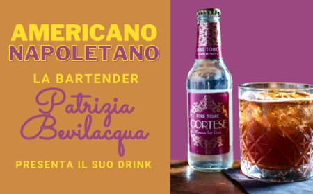 La bartender Patrizia Bevilacqua presenta il suo drink: Americano Napoletano
