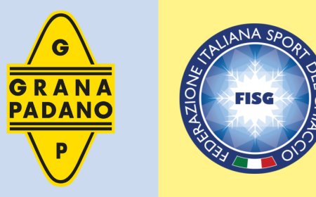 Grana Padano corre sul ghiaccio con gli azzurri