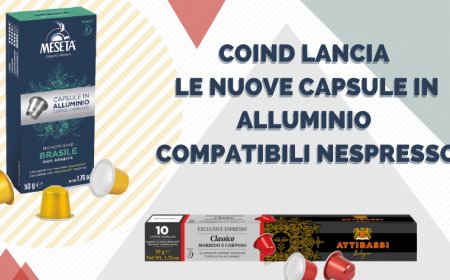 Coind lancia le nuove capsule in alluminio compatibili Nespresso