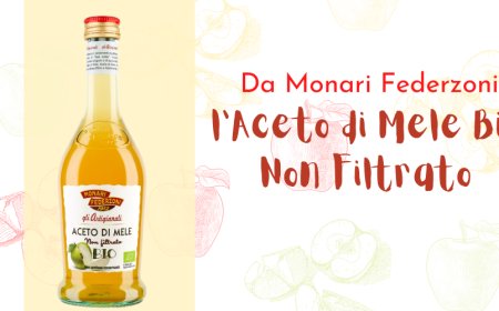 Da Monari Federzoni l’Aceto di Mele Bio Non Filtrato