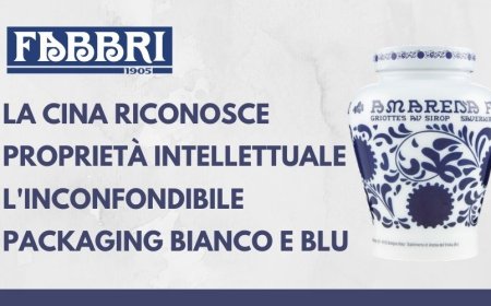 Fabbri 1905: la Cina riconosce proprietà intellettuale l'inconfondibile packaging bianco e blu